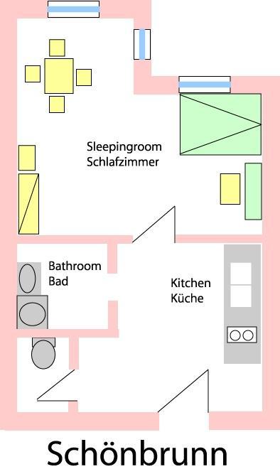 Best Of Vienna Apartments Kienmayergasse Eksteriør bilde